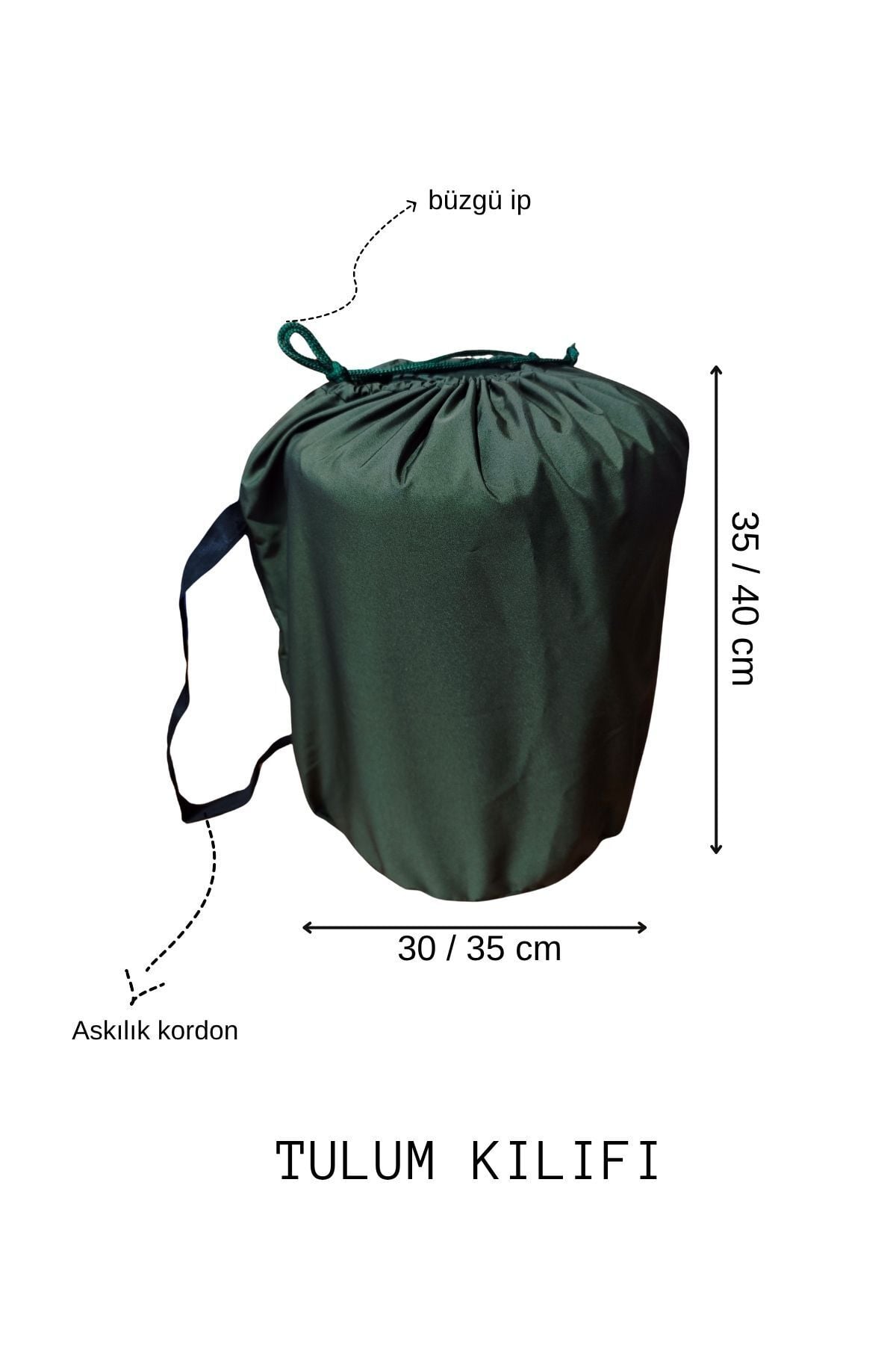 Uyku Tulumu Kılıfı Çok Amaçlı Askılı Kamp/gezi (50*44 CM)